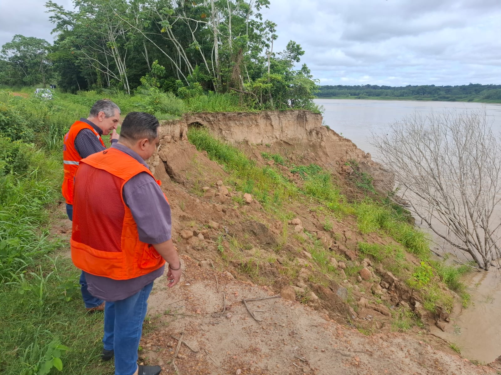 Defesa Civil deu continuidade às ações de monitoramento, visitando pontos afetados