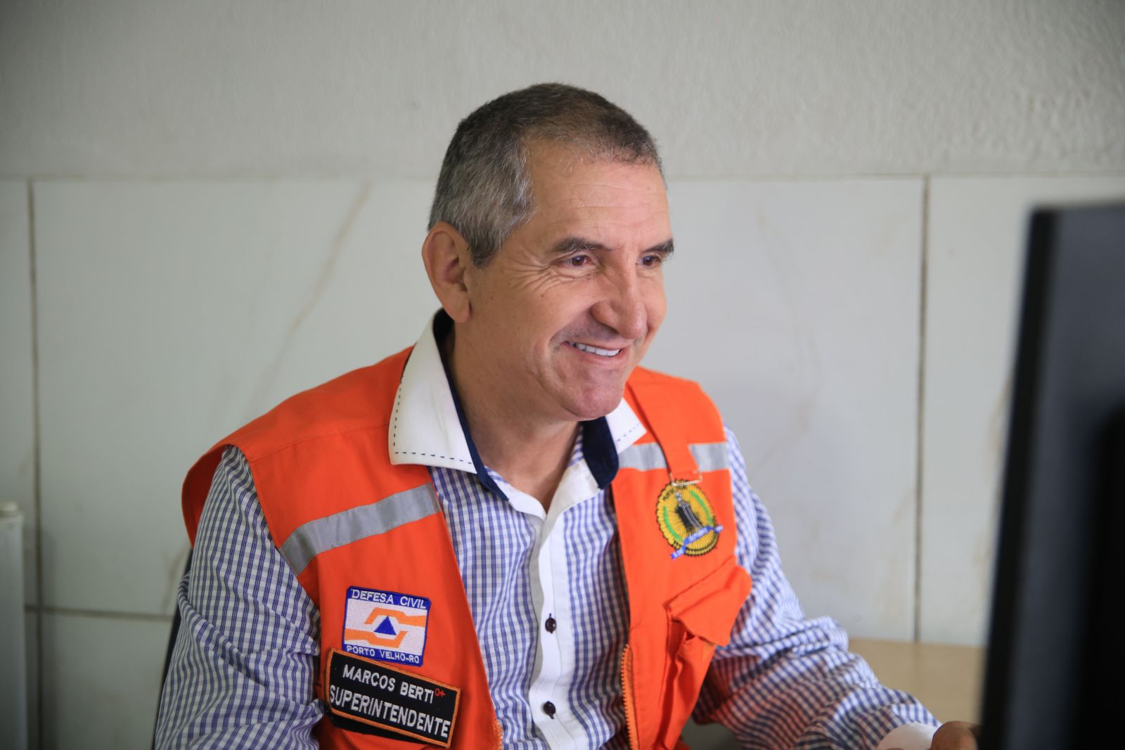 Marcos Berti reforça a importância da doação de itens em boas condições de uso