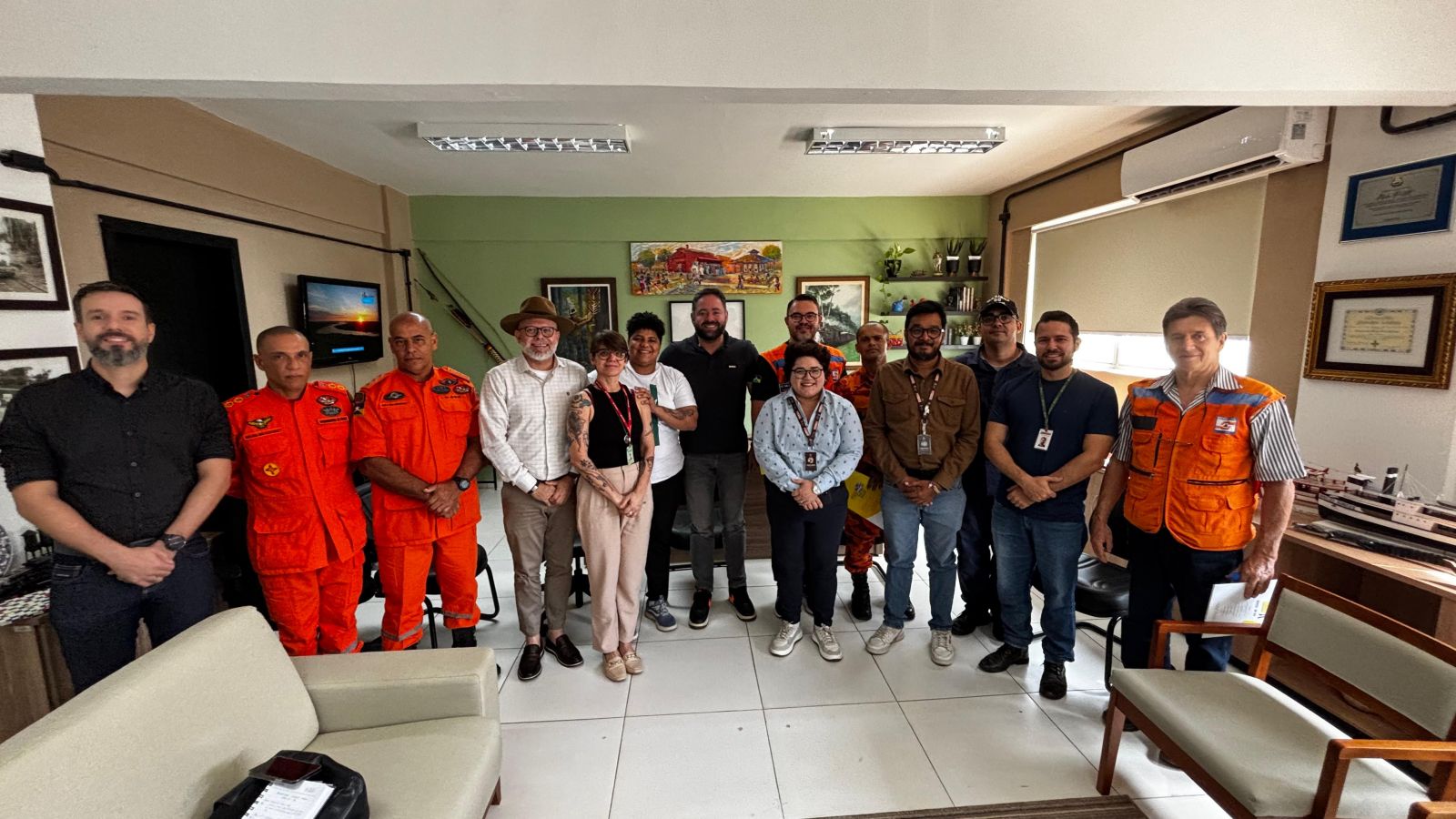 Uma visita técnica será realizada pelas instituições envolvidas para a vistoria do espaço