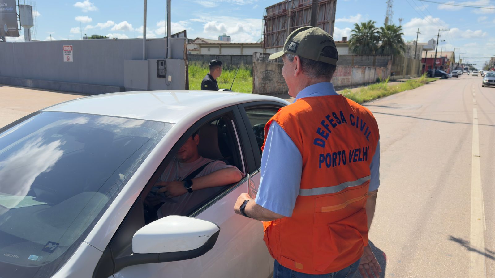 Pit stop aconteceu no cruzamento das avenidas Carlos Gomes com Brasília